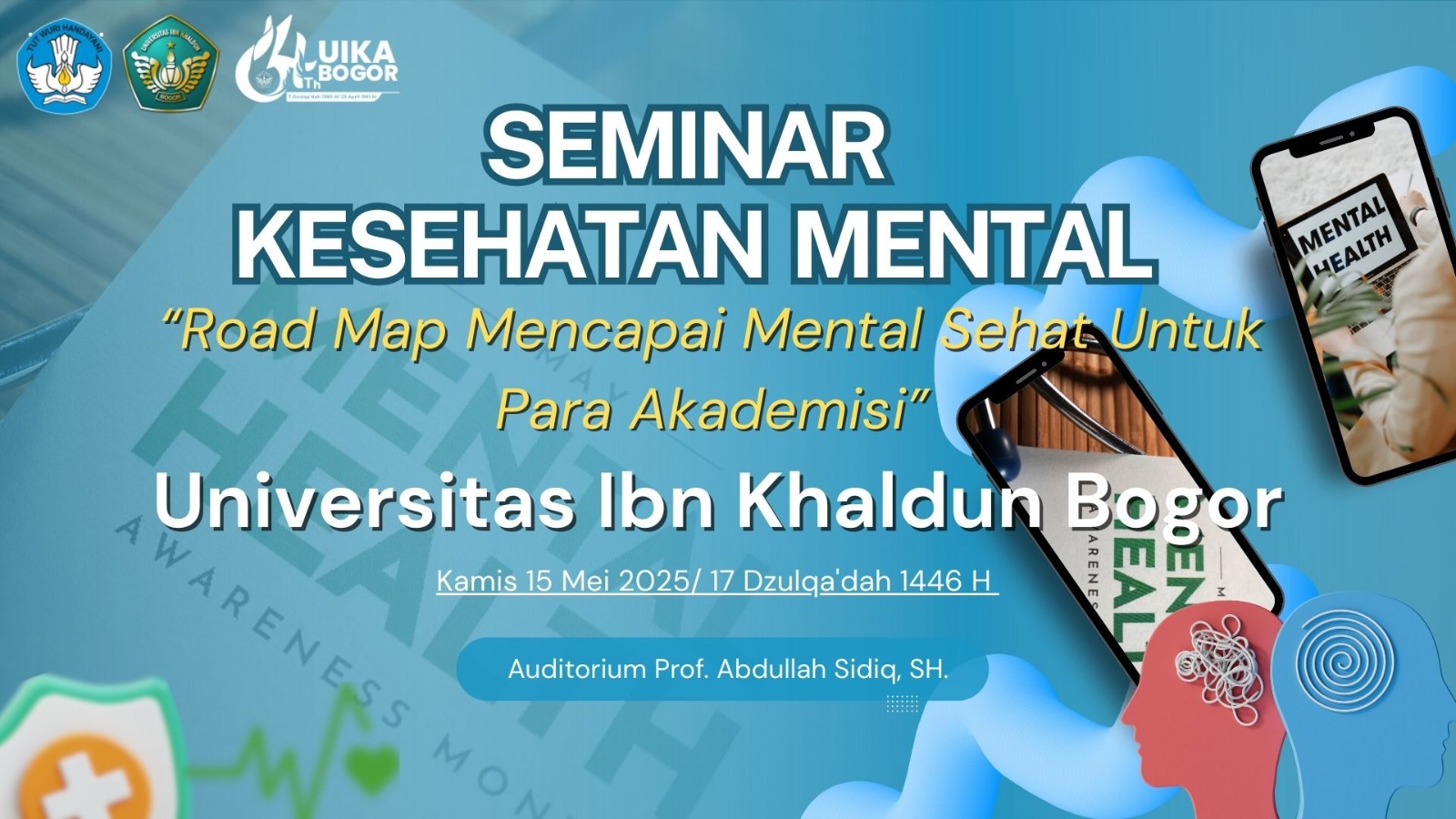 Poster Seminar Kesehatan Mental untuk Dosen