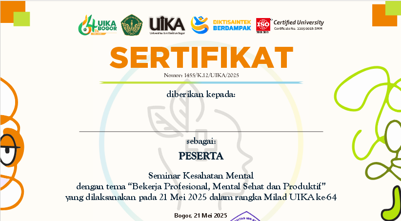 Poster Seminar Kesehatan Mental untuk Tenaga Kependidikan
